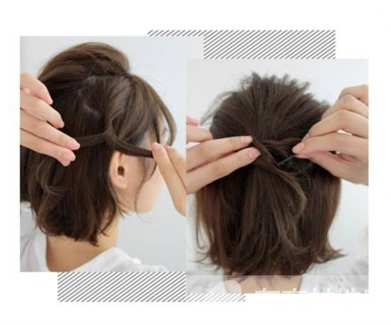 短头发怎么扎好看 不妨试试公主头跟刘海编发