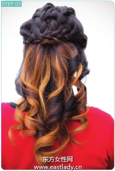 韩式编发发型展现东方女性典雅含蓄和优美