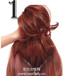 女生发型之如何给发型分区