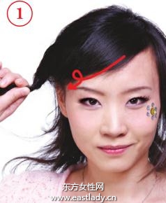 低调性感中发发型 简单又方便