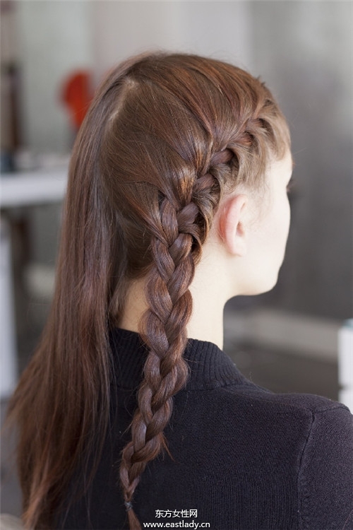 五种辫子编发造型 时尚简单