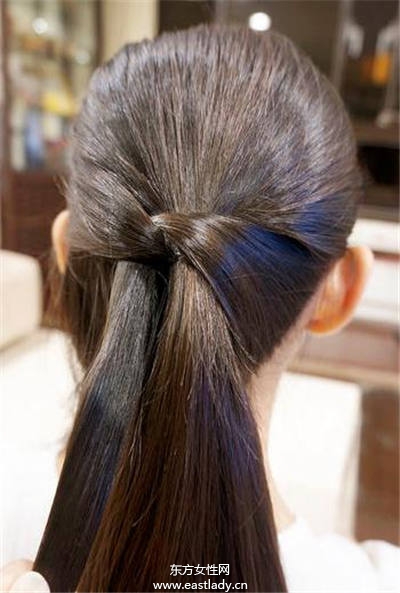 快速绑发 10种超自然清新马尾编发教程图解