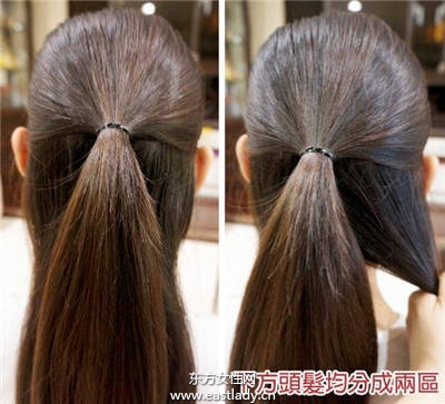 快速绑发 10种超自然清新马尾编发教程图解