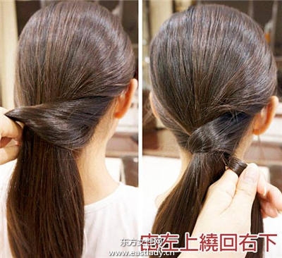 快速绑发 10种超自然清新马尾编发教程图解