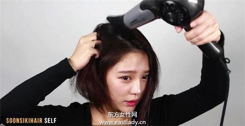 长发不流行 跟明星学做 韩式鲍伯头