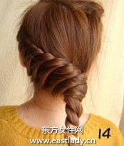 长发变编发打造时尚发型