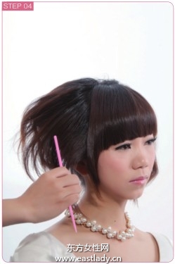 2014年女生短发发型DIY(图)
