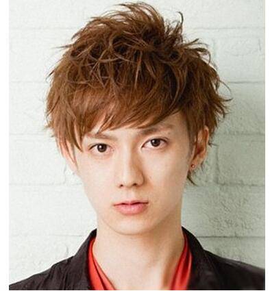 男生蓬松定位烫发型 春夏美发排行