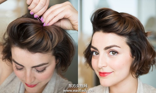 5款清新短发造型 跑步时再也不怕头发乱飞