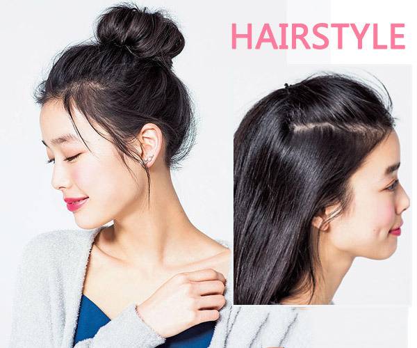 夏日两款清爽盘发 趁热晕前要赶紧学起来