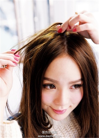 6种长刘海变化造型打造百变达人