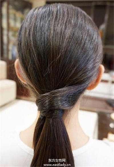 快速绑发 10种超自然清新马尾编发教程图解