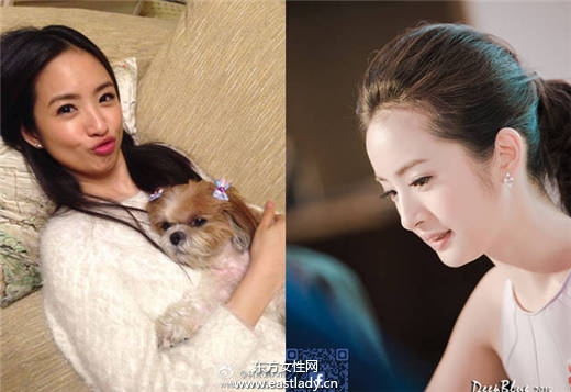 女神林依晨美发三步骤 轻松打造自然秀发