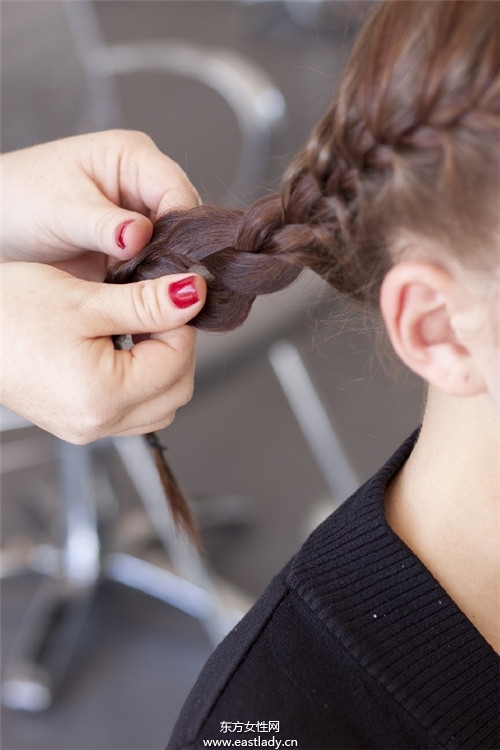 五种辫子编发造型 时尚简单