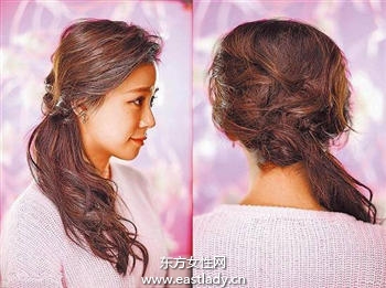 三款明星味十足的长发发型设计方案