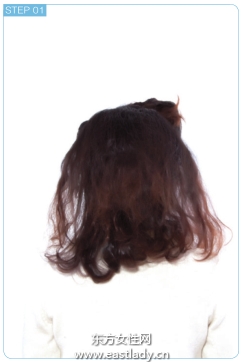 波浪刘海营造复古味道