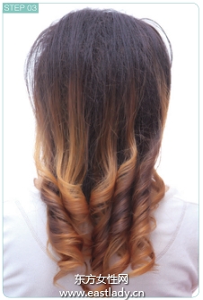 时尚双缕卷甜美纯真