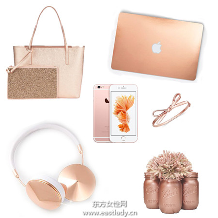 尖叫吧～连发色都开始流行玫瑰金