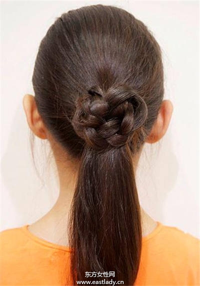 快速绑发 10种超自然清新马尾编发教程图解