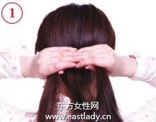 辫子的编法图解之自然随性反编辫