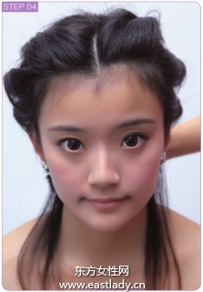 欧式双卷发搭配奢华皇冠我就是女王