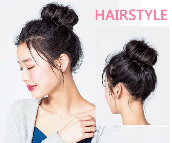 夏日两款清爽盘发 趁热晕前要赶紧学起来