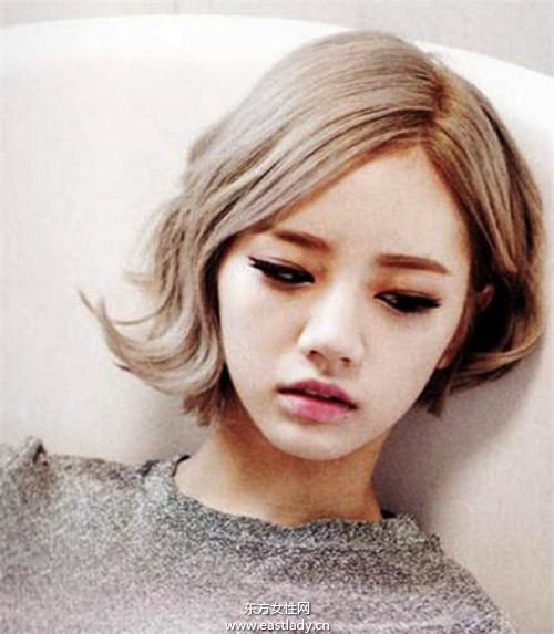 长发不流行 跟明星学做 韩式鲍伯头