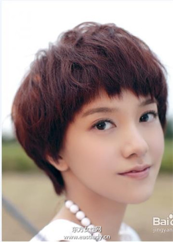 适合圆脸MM的发型设计