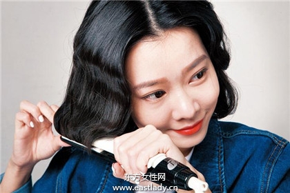 韩系「翘」丽短发 变身性感小女人