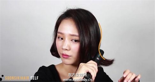 长发不流行 跟明星学做 韩式鲍伯头