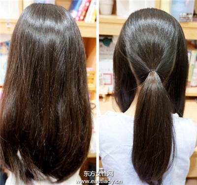 快速绑发 10种超自然清新马尾编发教程图解