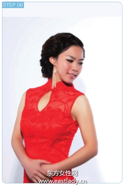 波浪刘海营造复古味道