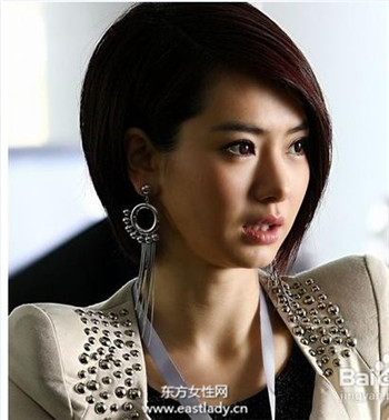 适合圆脸MM的发型设计