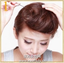 帅气妩媚蓬松刘海发型设计