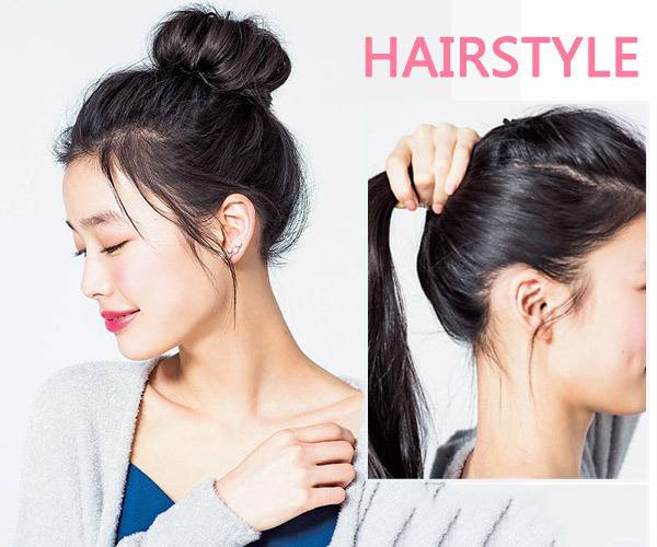 夏日两款清爽盘发 趁热晕前要赶紧学起来