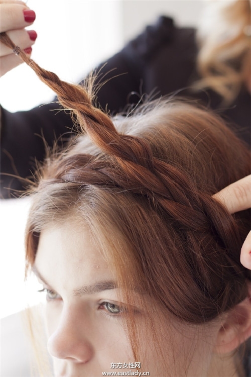 五种辫子编发造型 时尚简单