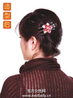 随和可人OL发型增添职业气质