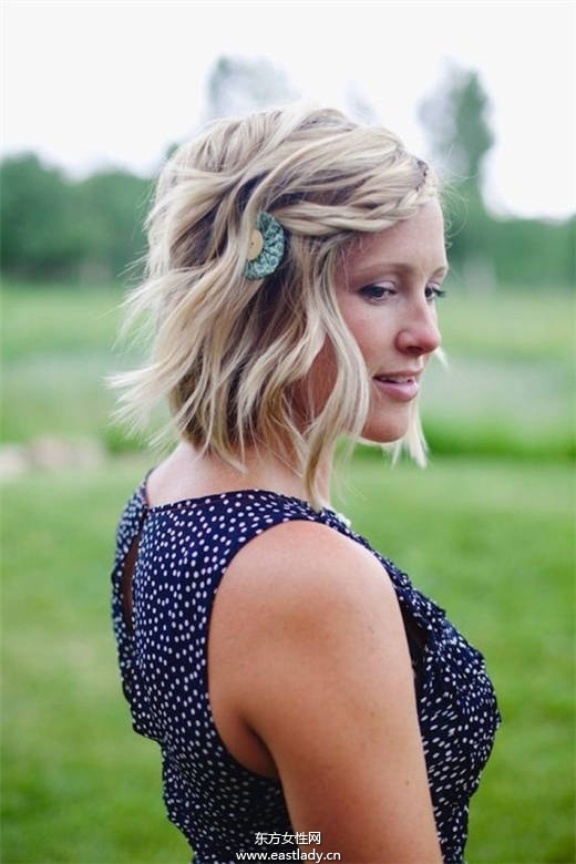 6种方式教你用发夹打造最潮流发型