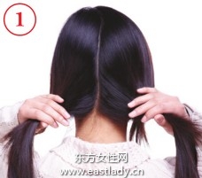 镶宝石发饰搭配长发发型展现高雅气质