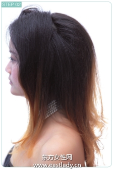 时尚双缕卷甜美纯真