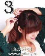 小清新外卷发卷出自然圆润刘海儿