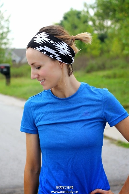 5款清新短发造型 跑步时再也不怕头发乱飞