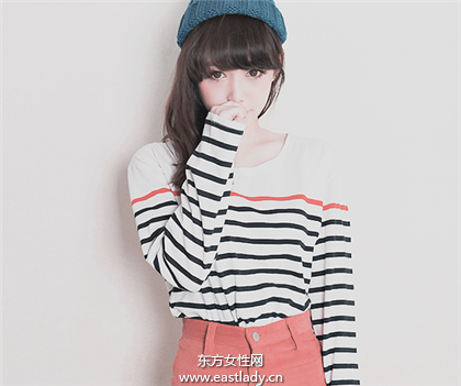 注意小细节剪出齐(斜)刘海发型