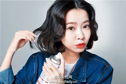 韩系「翘」丽短发 变身性感小女人