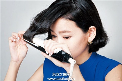 韩系「翘」丽短发 变身性感小女人