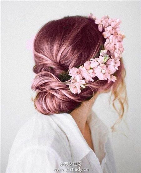 尖叫吧～连发色都开始流行玫瑰金