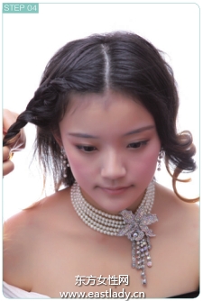 时尚双缕卷甜美纯真