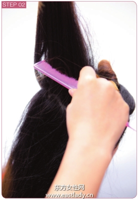 韩式刘海发型清甜中带着性感