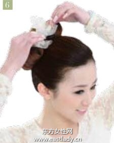 清新菠萝头造型给人阵阵春意