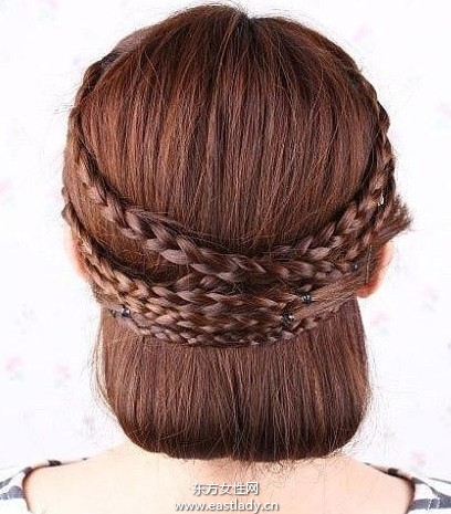 麻花辫另类编法演绎不一样的风情